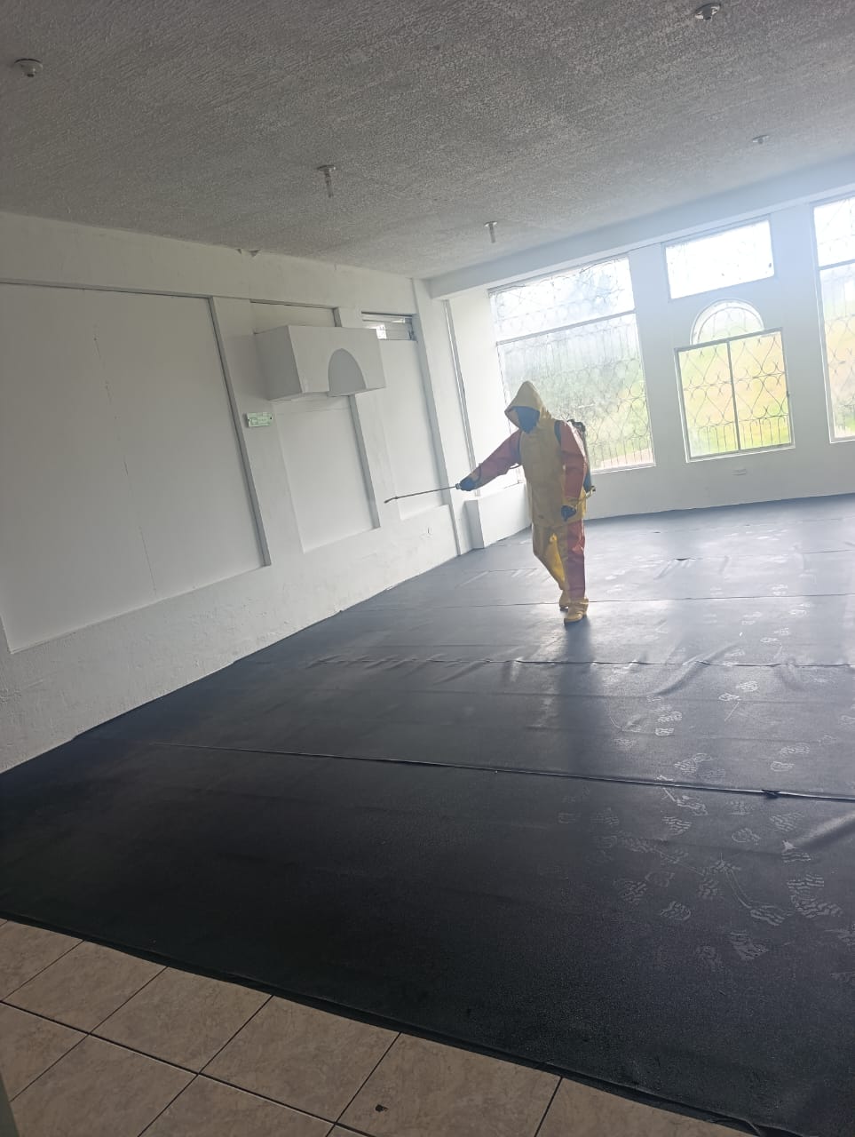 Sala fumigada